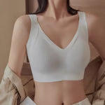 🔥HOT SALE🔥- Women's Ribbed Push Up Adjustable Wireless Bra