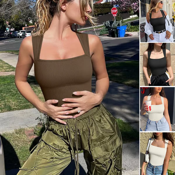 ✨🔥Sleeveless Tank Tops Bodysuits