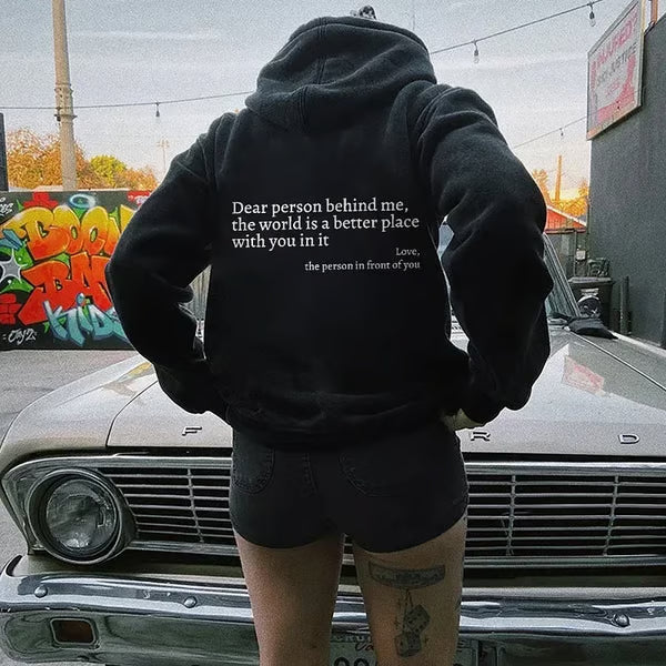 🔥Last Day Promotion 60% OFF +🔥FREESHIPPING🔥✨'Dear Person Behind Me' ✨Sweatshirt