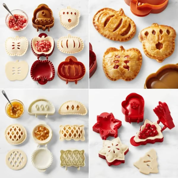 🎄Fall Hand Pie Molds Set of 3