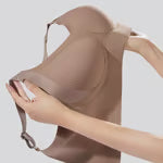 🔥HOT SALE🔥- Women's Ribbed Push Up Adjustable Wireless Bra