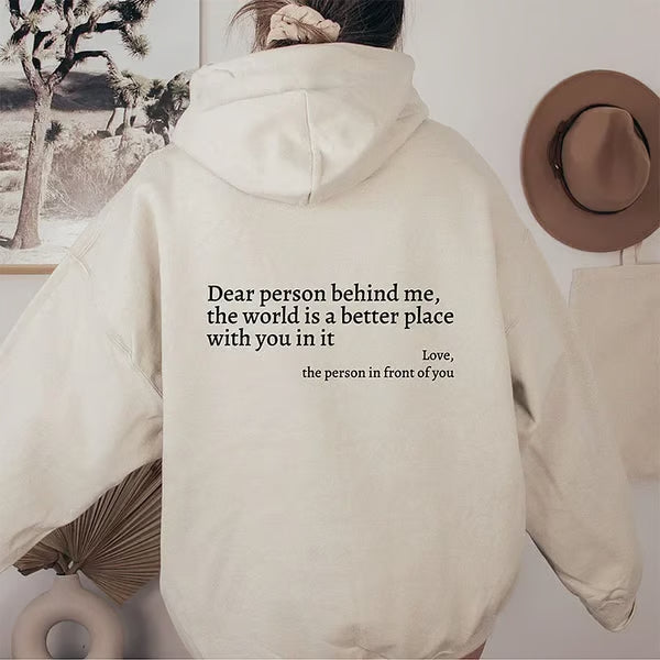 🔥Last Day Promotion 60% OFF +🔥FREESHIPPING🔥✨'Dear Person Behind Me' ✨Sweatshirt