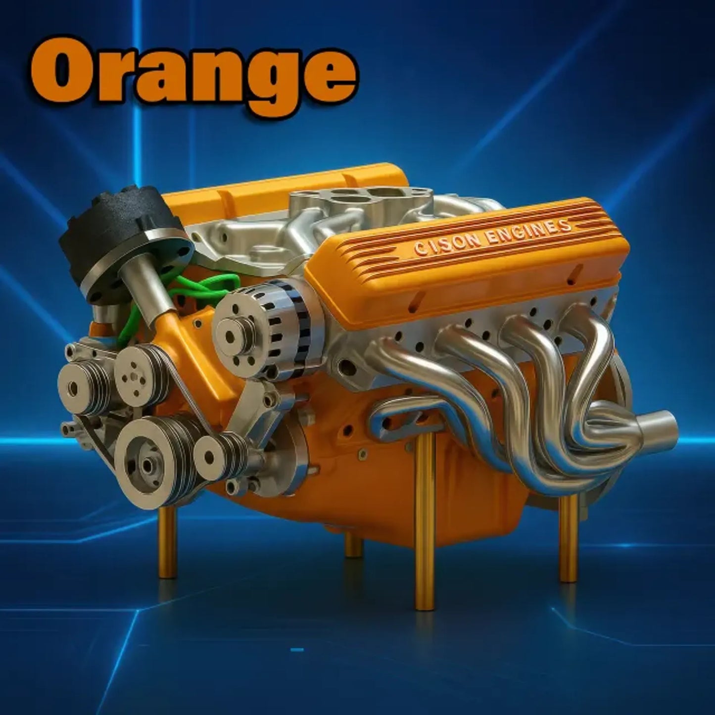 🎉Last Day Promotion 50% OFF + FREESHIPPING🔥 - Gasoline OHV V8 Small-block Engine Model Kits