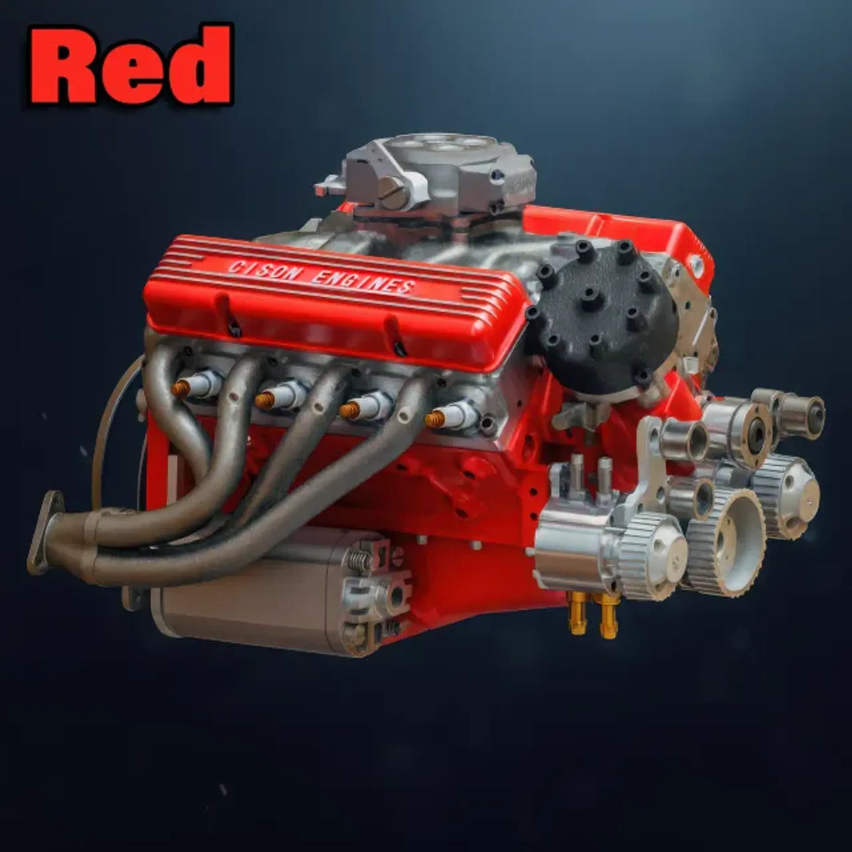 🎉Last Day Promotion 50% OFF + FREESHIPPING🔥 - Gasoline OHV V8 Small-block Engine Model Kits