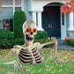👻🎃Halloween Pre-sale 50% OFF🔥+FREESHIPPING🔥–Towering Skeleton with LED Eyes & Haunting Sounds 👻