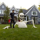 👻🎃Halloween Pre-sale 50% OFF🔥+FREESHIPPING🔥–Towering Skeleton with LED Eyes & Haunting Sounds 👻